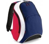 Sac à dos loisirs 21L - Teamwear Bacpack - BG571 - bleu marine rouge blanc G