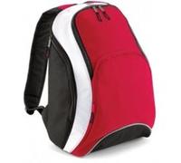 Sac à dos loisirs 21L - Teamwear Bacpack - BG571 - rouge noir blanc G