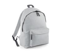 BagBase Bg125lggp Sac à Dos Tendance Original Unisexe, Gris Clair/Gris Graphite, M