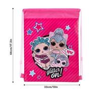 Sac à dos - LOL Surprise - Gym - Polyester - 44x33 cm - Fille
