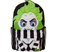 Sac à dos - Loungefly - Beetlejuice - Nylon - Noir et Blanc - Bretelles réglables