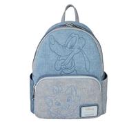 Loungefly - Mini sac à dos Disney Dogs & Cats - Faux denim