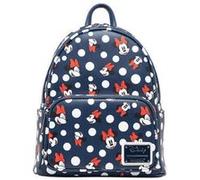 Sac A Dos Loungefly - Mickey - Minnie Mouse à Pois Bleu Bleu G