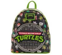 Sac A Dos Loungefly - Tortues Ninja - Sewer Cap Aop noir G