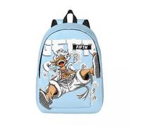 Sac à dos Luffy Gear Five pour lycée, grande capacité, bonne qualité, One Piece Luffy, pour enfants, cartable pour couples, cadeaux Noir