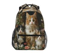 Sac À Dos Magnifiques Trois Chats Sac A Dos Scolaire Pour École