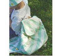 Sac à dos maternelle à rayures Vertes Pop