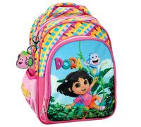 Sac À Dos Maternelle Fille Dora Lexploratrice Et Le Singe Babouche 30 Cm Rose/bleu/vert TU