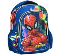 Sac À Dos Maternelle Garçon Spider-man En Tissu Rembourré Bleu TU