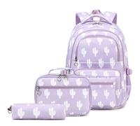 Sac a Dos Maternelle Sac a Dos Maternelle Garçon Grande Capacité, Sac à Dos Trois pièces Campus Élèves du Primaire et du secondaire Cartable Sac Repas Sac à Dos imprimé Trois en Un