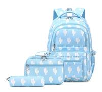 Sac a Dos Maternelle Sac a Dos Maternelle Garçon Grande Capacité, Sac à Dos Trois pièces Campus Élèves du Primaire et du secondaire Cartable Sac Repas Sac à Dos imprimé Trois en Un