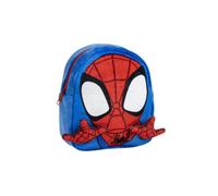 Sac à dos de crèche Personnage Spidey Dimensions 18 x 22 x 4 cm Petits enfants avec poignées réglables et ergonomiques | Sac à dos pour enfant Confort et ajustement avec espace, matériau résistant et