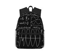 Sac À Dos Mathématiques Et Sciences Sac A Dos Scolaire Classique Rucksack Loisir Cartables pour Randonnée Camping École