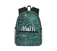 Sac À Dos Mathématiques Rucksack Classique Cartables Durable Sac A Dos Scolaire pour Randonnée Camping École