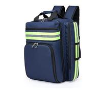 Sac à Dos Médical Emergency vide, sac à dos de premiers secours, sac à dos professionnel avec compartiments intérieurs, sac d'urgence, sac de traumatologie pour le camping, la randonnée, les voyages e