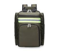 Sac à Dos Médical Emergency vide, sac à dos de premiers secours, sac à dos professionnel avec compartiments intérieurs, sac d'urgence, sac de traumatologie pour le camping, la randonnée, les voyages e
