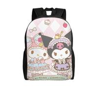 Sac à dos Melody pour garçons et filles, cartable d'école, cartable pour enfants, cartable léger et grand format, LDYH1461 Noir