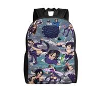 Sac à dos Merlin Anime, sac de voyage imprimé en 3D, sac à dos décontracté - SYS918 Noir