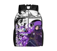 Sac à dos Merlin Anime, sac de voyage, sac à dos décontracté imprimé en 3D, SYS693 Noir