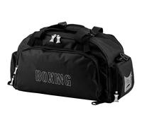 Metal Boxe Sac à dos Boxing – bretelles ou classique, poignées & bandoulière – Noir Taille Unique