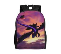 Sac à dos mignon Crash Bandicoot pour camping, anime, ordinateur portable, LDYH210 Noir