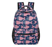 Sac à dos mignon en forme de poisson rouge pour garçons, adolescents, grand sac à dos d'école pour enfants et filles, sac d'école pour voyage, Poisson mignon rouge, Medium, Décontracté