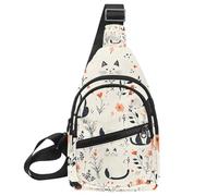 Sac à dos mignon en forme de vache pour voyage, sport, course à pied, randonnée, Multicolore 10., 11.8x7x1.5in/30x18x4cm