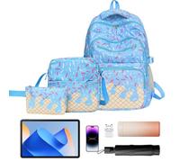Sac À Dos Mignon Pour L'École 3 Pièces : Sac à Dos Mignon à Compartiments,
