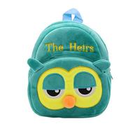 Sac à dos mignon pour tout-petits en forme de dinosaure - Sac d'école 3D en peluche pour garçons - Motif animal de zoo en dessin animé - Sac d'épaule pour maternelle - Sac de voyage pour la crèche et