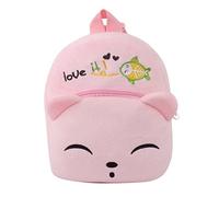 Sac à dos mignon pour tout-petits garçons zoo animal peluche petit sac à bandoulière enfants crèche maternelle sac de voyage Noël anniversaire pour enfants de 1 à 3 ans sac banane pour enfants, a