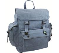 Sac À Dos Militaire Rétro BP007 Highlander Toile Noir RAF Bleu Olive Beige 32 Cm