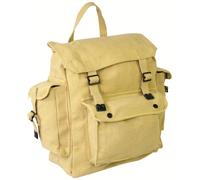 Sac À Dos Militaire Rétro BP007 Highlander Toile Noir RAF Bleu Olive Beige 32 Cm