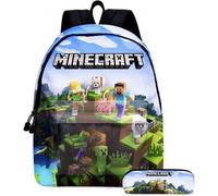 Sac à dos - MINECRAFT - Creeper - 40x30x17cm - Polyester - Dessin Animé Enfant