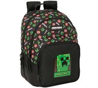 Safta Minecraft 20l 32x42x15 Cm Backpack Noir Enfants