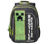 Cyp Brands Minecraft Adaptable Hostile Behavior 40x30x15 Cm 18l Backpack Noir Enfants