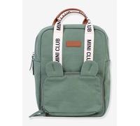 Sac à dos Mini Club en toile vert TU