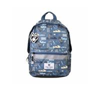 Sac à dos mini garçon POL FOX SURF Maternelle Bleu à motif surf et vague