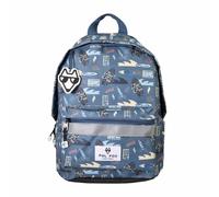 Sac À Dos Mini Garçon Pol Fox Surf - Maternelle - Bleu - Motif Surf Et Vague Bleu TU