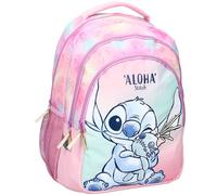Sac À Dos Mini Lilo & Stitch 2 Compartiments Zippés 44x33x24 Cm Multicolore TU