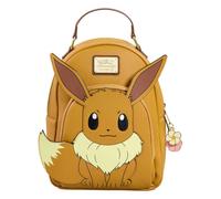 Sac Ã dos mini Loungefly Pokemon - Eevee Marron 23x12x27 cm