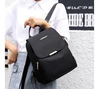 Sac à dos minimaliste en nylon imperméable, léger, anti-vol, avec rabat, parfait pour les diplômés, les filles adolescentes, les étudiants de première année, deuxième année, troisième année et quatriè