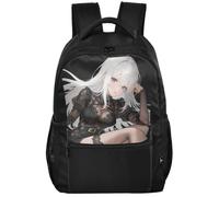 Sac à dos minimaliste en tissu sergé léger pour adolescents, Anime vampire | Anime vampire
