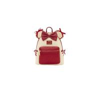 Loungefly Mini sac à dos Disney Minnie Mouse Rock The Dots 26 cm Blanc