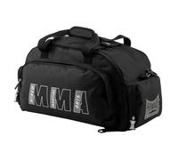 Metal Boxe Sac à dos MMA convertible, 3 poches zippées, Noir, 54x25x30 cm, Taille unique