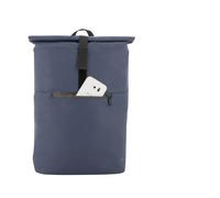 Sac à dos Mobilis Roll Top pour ordinateur portable de 14" à 16" Bleu foncé