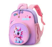 Sac à dos mode léger avec design cheval mignon pour filles, sac à épaule avec bon soutien dorsal, idéal pour l'école, nouvelle arrivée d'été CartoonPolyester