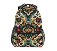 Sac À Dos Modèle Ethnique Russe Rucksack Durable Sac A Dos Scolaire Loisir Cartables pour Travail Voyages Randonnée