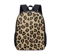 Sac à dos moderne imprimé léopard zèbre de 43,2 cm à rayures roses tendance pour adolescents et enfants Grand sac à livres, 07, L, Minimaliste