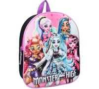 Sac à dos - MONSTER HIGH - The Boo Crew - 3D - 32 CM - Rose - Maternelle