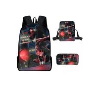 Sac à dos - motif Spider - Man grimpant, noir - 42×12×29 cm
